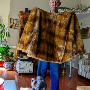 Fur cape